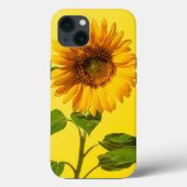 Flowers Sunflower on Yellow Case-Mate iPhone Case (Achterkant)