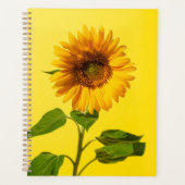 Flowers | Sunflower on Yellow Planner (Voorkant)