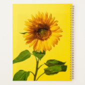 Flowers | Sunflower on Yellow Planner (Achterkant)