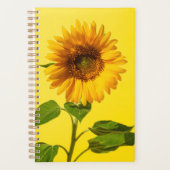 Flowers | Sunflower on Yellow Planner (Voorkant)