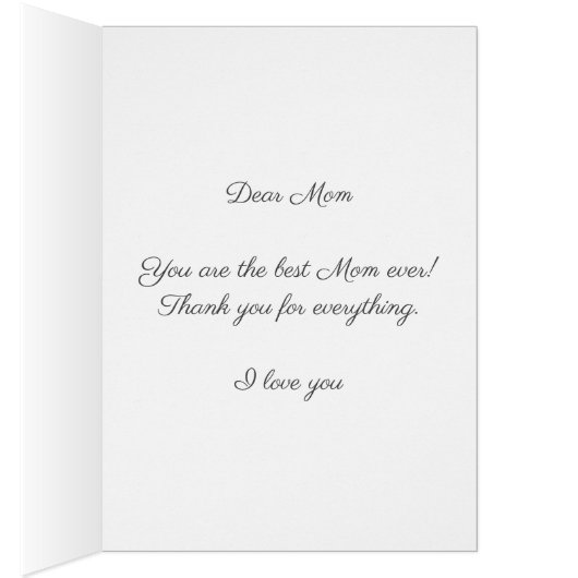 Flowers & Swan Lake Moederdag (Binnen (Rechts))