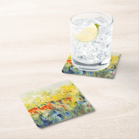 Flowers Sway II Kartonnen Onderzetters (Insitu)