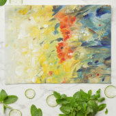 Flowers Sway II Theedoek (Gevouwen)