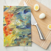 Flowers Sway II Theedoek (Quarter Fold)