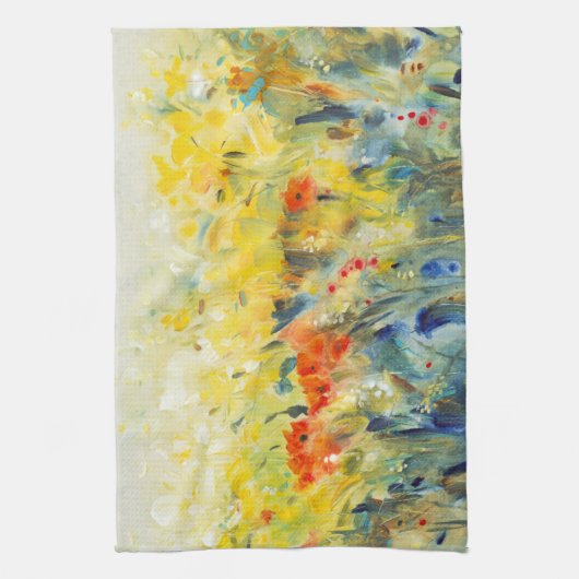 Flowers Sway II Theedoek (Verticaal)