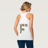 Flowers T-Shirt (Volledige Achterkant)