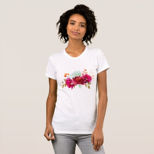 Flowers T-shirt (Voorkant volledig)
