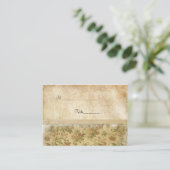 Flowers Table Place Card Plaatskaartje (Staand voorkant)