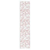 Flowers Table Runner Korte Tafelloper (Voorkant)
