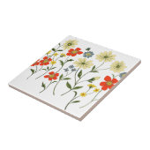 flowers tegeltje (Zijkant)