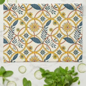 Flowers Theedoek (Gevouwen)