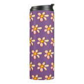 Flowers Thermal Tumbler Thermosbeker (Gedraaid links)