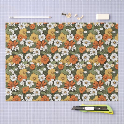 Flowers Tissuepapier (Craft)