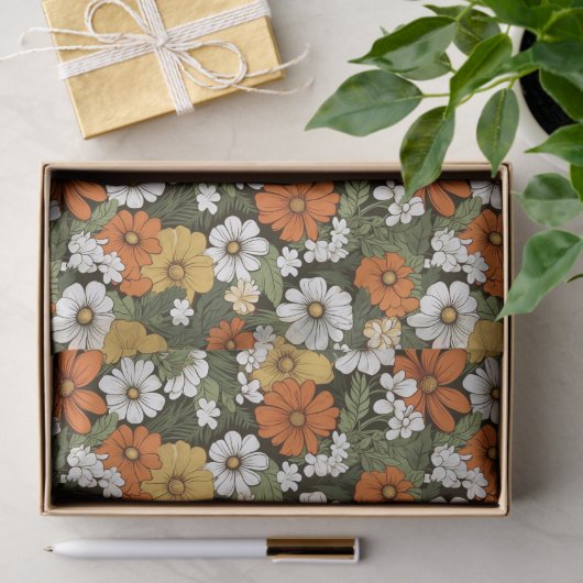 Flowers Tissuepapier (Geschenk)