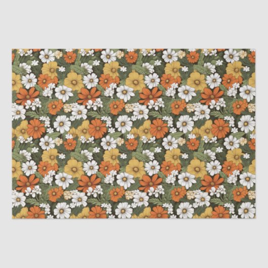 Flowers Tissuepapier (Voorkant)