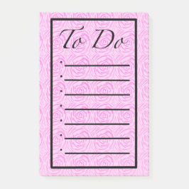 Flowers To Do List Post it Notes