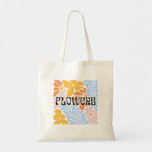 FLOWERS Tote Bag (Voorkant)