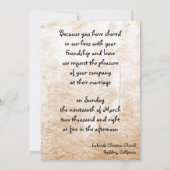 Flowers Uitnodiging (Achterkant)