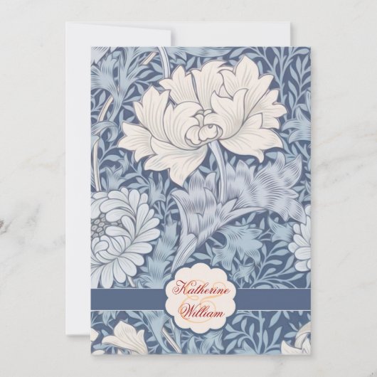 Flowers verlovingsfeest uitnodigingen (Voorkant)