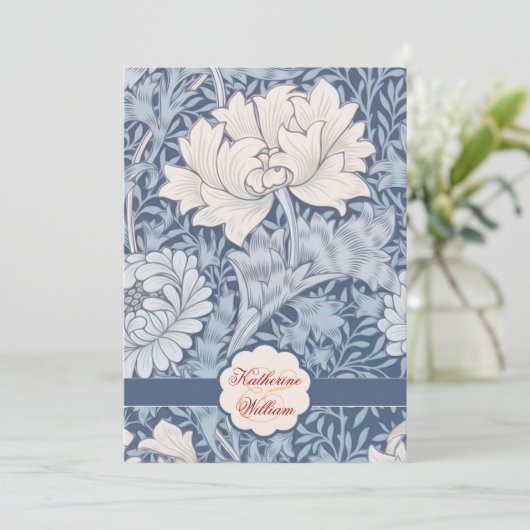  Flowers verlovingsfeest uitnodigingen (Staand voorkant)