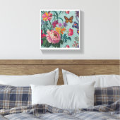 Flowers Wallart Canvas Afdruk (Insitu (Slaapkamer))