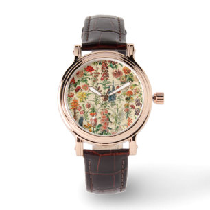 Flowers Watch Horloge