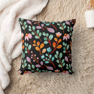Flowers Waterverf Trendy Kussen