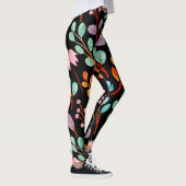 Flowers  Waterverf Trendy Leggings (Rechts)