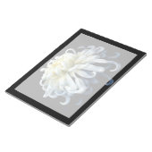 Flowers White Chrysanthemum Notitieblok (Schuin)