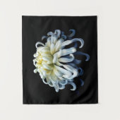 Flowers White Chrysanthemum Wandkleed (Voorkant)