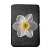 Flowers | White Daffodil Flower Badmat (Voorkant Verticaal)