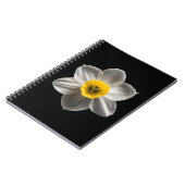 Flowers | White Daffodil Flower Notitieboek (Linkerzijde)