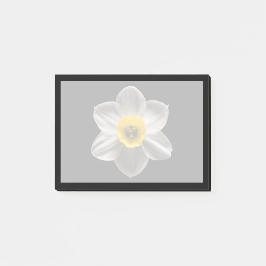 Flowers | White Daffodil Flower Post-it® Notes (Voorkant)