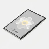 Flowers | White Daffodil Flower Post-it® Notes (Schuin)