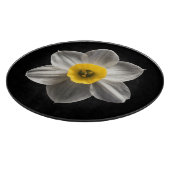 Flowers | White Daffodil Flower Snijplank (Hoek)