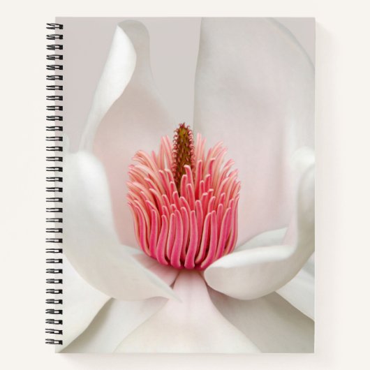 Flowers | White Magnolia Notitieboek (Voorkant)