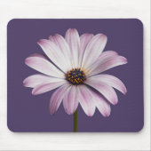 Flowers White & Purple Daisy Muismat (Voorkant)