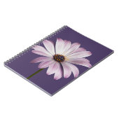 Flowers White & Purple Daisy Notitieboek (Linkerzijde)
