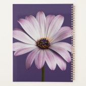 Flowers White & Purple Daisy Planner (Achterkant)