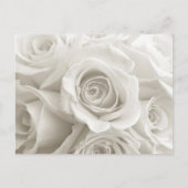 Flowers | White Roses Briefkaart (Voorkant)