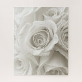 Flowers | White Roses Legpuzzel (Verticaal)