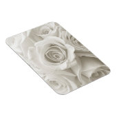 Flowers | White Roses Magneet (Rechterzijde)