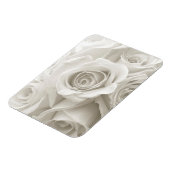 Flowers | White Roses Magneet (Linkerzijde)