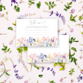 Flowers - Wie ben ik vrijgezellenfeest spel Briefpapier