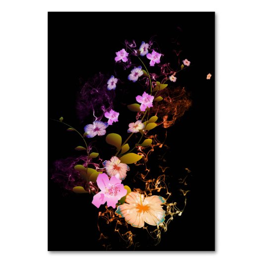 Flowers With Fires Kaart (Voorkant)