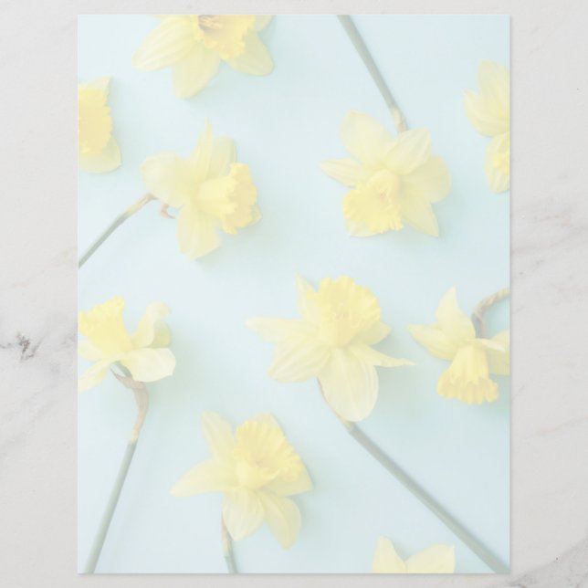 Flowers | Yellow Daffodils (Voorkant)