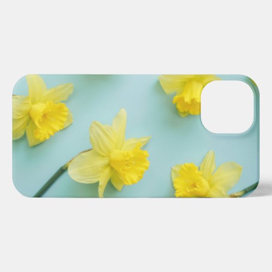 Flowers | Yellow Daffodils iPhone Hoesje (Achterkant horizontaal)