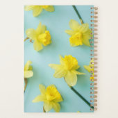 Flowers | Yellow Daffodils Planner (Achterkant)
