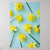 Flowers | Yellow Daffodils Poster (Voorkant)