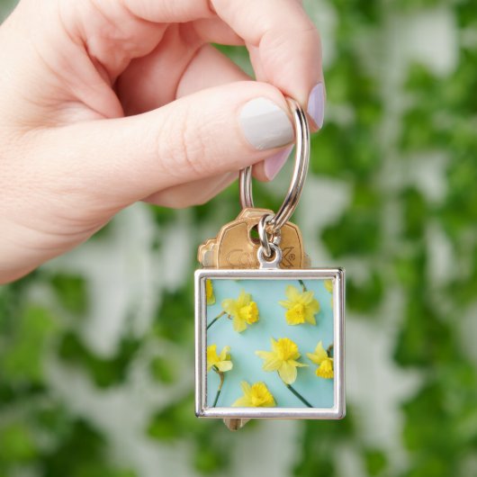 Flowers | Yellow Daffodils Sleutelhanger (Hand)